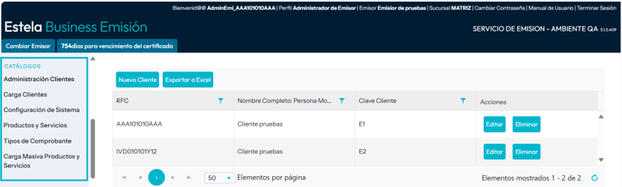 Catalogo