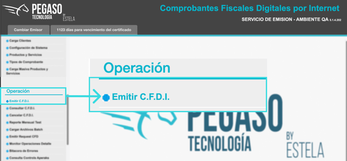 Emitir comprobante