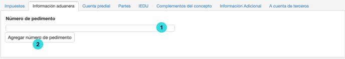 Informacion aduanera