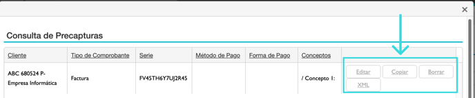 Precapturas