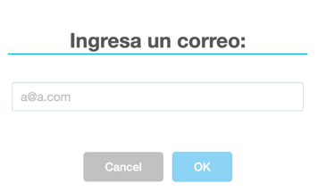 correos para Lista CDF