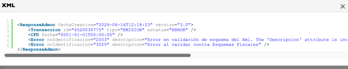 log ejemplo