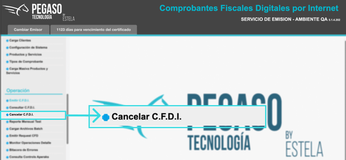 Cancelar comprobante