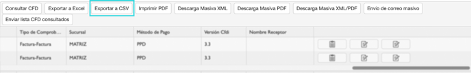 exportar a CSV