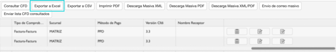 exportar a Excel